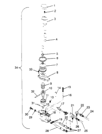 Shift Linkage Assembly 2X4 400L