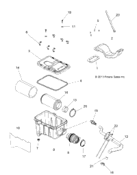 Engine, Air Intake System