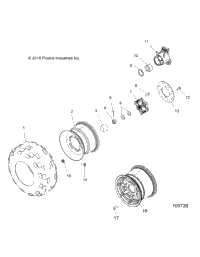 Wheels, Rear Tire & Brake Disc A16sea57a1/3/7/8/9/L3/L7/L8/E57a1/3/5/7/9/D57a2