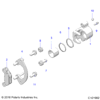 Brakes, Rear Caliper To 8/23/2021