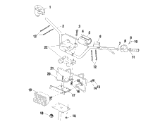 Handlebar/Headlight A02bg50aa/Ac