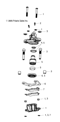 Caliper, Rear