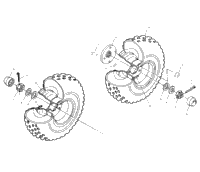 Rear & Middle Wheel