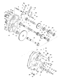 Gearcase Assembly 350 4X4 / W928139