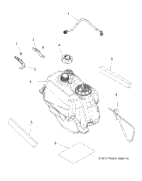 Body, Fuel Tank Asm