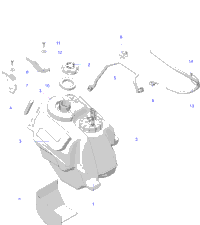 Fuel System, Fuel Tank Asm