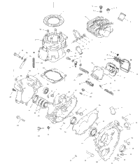 Crankcase & Cylinder W968540 (4935863586C013)