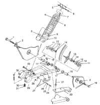 Swing Arm/Shock Mounting Scrambler