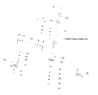 Steering, Steering Post & Tie Rod Asm