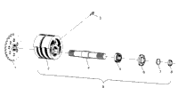 Front Tightener Assembly Xplorer 400L