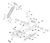 Swing Arm/Shock Mounting