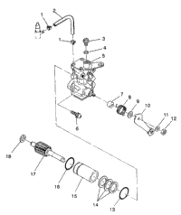 Oil Pump Assembly 6X6 250