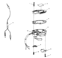 Controls Throttle Asm./Cable 2X4 400L