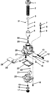 Carburetor Scrambler 400L