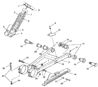 Swing Arm/Shock Mounting