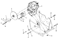 Rh Gearcase/Brake Mounting Trail Boss