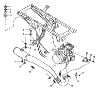 Exhaust System Xplorer 400L