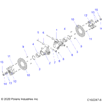 Suspension, Rear Hubs, Carrier & Brake Disc