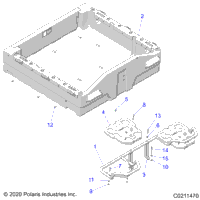 Body, Rear Rack & Box Side Rails