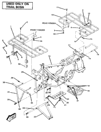 Frame Assembly With Rackstrail Boss
