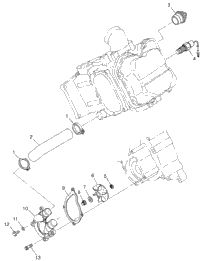 Water Pump Magnum 4X4 W97ac42a, Swedish Magnum 4X4 S97ac42e & Norwegian M