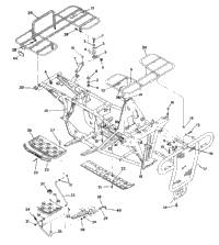 Frame Assembly W/Racks 350 2X4