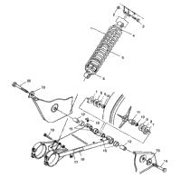 Swing Arm/Shock Mounting