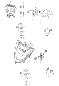 Electrical, Headlight & Taillight