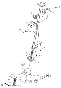 Steering Post Scrambler 500