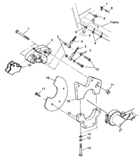 Rear Caliper Mounting