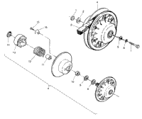 Driven Clutch Assembly Magnum 2X4