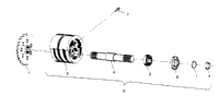 Front Tightener Assembly 6X6 400L U.S. , Swedish S958740 & Nor