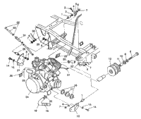 Engine Mounting 6X6 350L