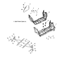 Swing Arm/Footrest /Cb