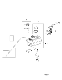 Body, Fuel Tank & Hoses