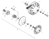 Driven Clutch Xplorer 300