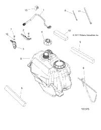 Body, Fuel Tank Asm