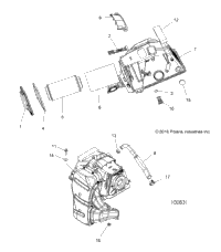 Engine, Air Intake A17sve95nm