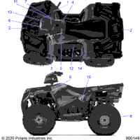 Body, Decals A20sef57c1/S57c1/C2/C5/C9/Ck/Cy/F1/F2