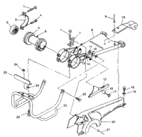 Swing Arm/Guard Mounting 6X6 250