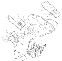 Front Cab Xpress 300 W969530 & Xpress 400