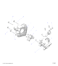 Engine, Throttle Body & Fuel Rail A25see57b1/B3/B6/B9