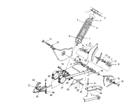 Swing Arm/Shock Mounting Trail Boss