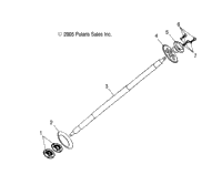 Wheels, Rear Axle