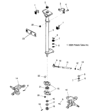 Steering, Steering Post & Tie Rods