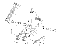 Swing Arm/Shock Mounting A00cl50aa