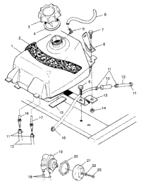 Fuel Tank Xplorer 400L