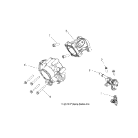 Engine, Throttle Body & Fuel Rail
