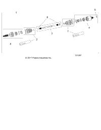 Drive Train, Rear Half Shaft