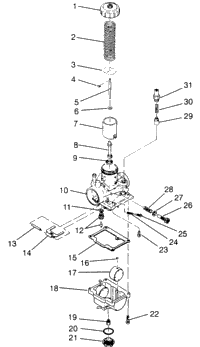 Carburetor Xplorer 400L